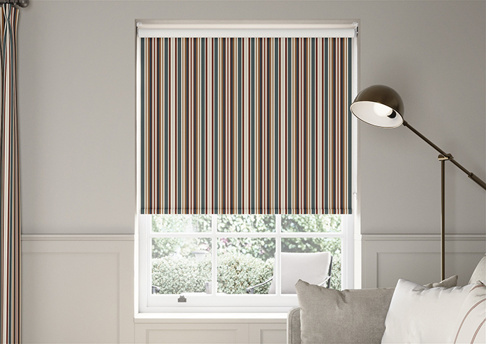 The British Stripe Co. Elizabeth, Teignbridge No.1 - Twist&Fit Roller Blind - Image 3